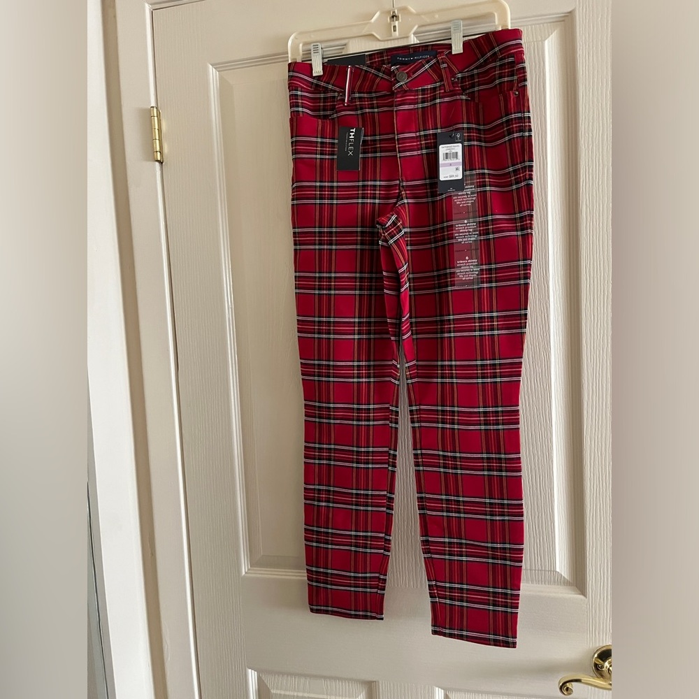 Tommy Hilfiger plaid pants